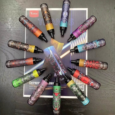 Wegwerp Vape Pen Yuoto Thanos 5000 Puffs Mesh Coil 14ml E-Liquid 650mAh Batterij