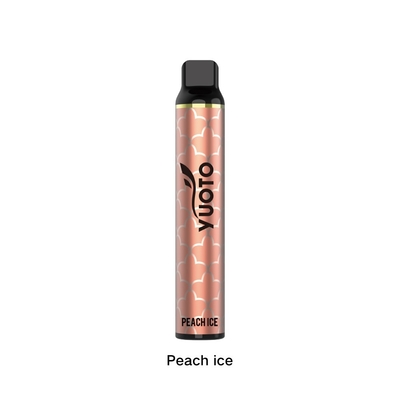 Yuoto Best Disposable Vape 2022 Peach Ice Luscious Groothandel Europa 3000 Rookwolken 50mg Nicotine