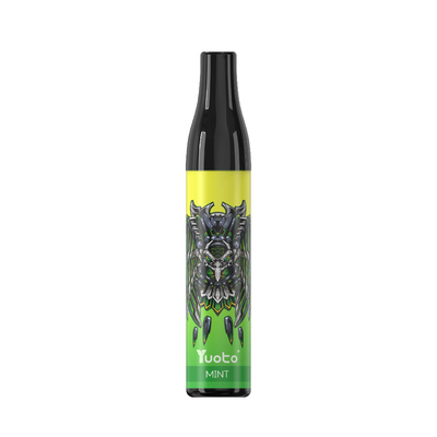 YUOTO-Fles 600 puft Beschikbare de Munt20mg 2% Nicotine Mesh Coil TPD van de Verstuiverpeul