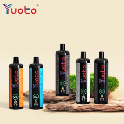 Verstelbare luchtstroom YUOTO 15000 Puffs Wegwerp vape met DualMesh spoel 850mAh batterij 23 smaken
