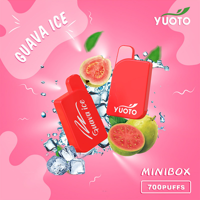 Yuoto Mini Box 700 Wegwerpproduct 15 Aromabatterij 450mAh 2.3ml van Rookwolkenvape