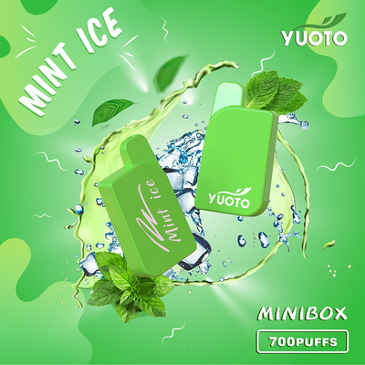Yuoto Mini Box 700 Wegwerpproduct 15 Aromabatterij 450mAh 2.3ml van Rookwolkenvape