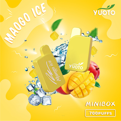 Yuoto Mini Box 700 Rookwolken 15 Aroma's 2,3 van het de Muntijs van ml Juice Capacity You Deserve It het Merk Mongo Ice van Maskking