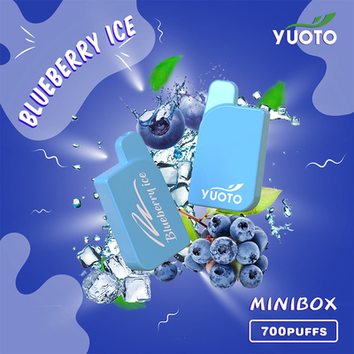 de Nicotine Yuoto Mini Box 700 de Beschikbare 3.6V Input Voitage van 2% 5% van Rookwolkenvape