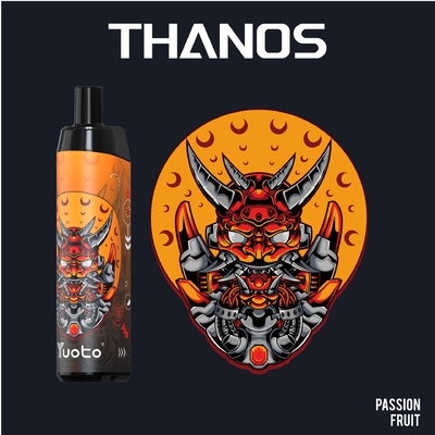 Hoog - de e-Sigaretten van kwaliteitsyuoto Thanos 5000puff de Beschikbare Vape Nicotine 5% van Vape Pen Mesh Coil Rechargeable 650mAh 14ml
