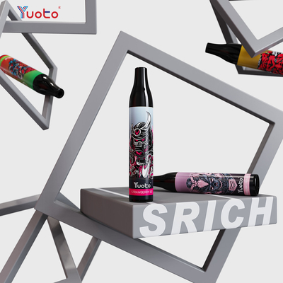Populaire Yuoto 2000 puft van vapemesh coil 6ml E van Vape Beschikbare het Sap850mah e-Sigaretten Vape-Pen