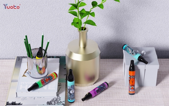 Originele Yuoto 2000 puft van vapemesh coil 6ml E van Vape Beschikbare het Sap850mah e-Sigaretten Vape-Pen