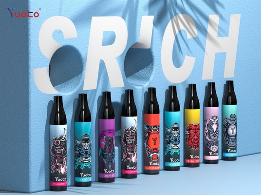 Populaire Yuoto 2000 puft van vapemesh coil 6ml E van Vape Beschikbare het Sap850mah e-Sigaretten Vape-Pen