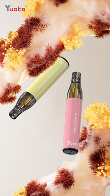 100% originele Yuoto-flessen maximum 600 Rookwolken Beschikbare Vape van 2ml 400mah in Europa met TPD