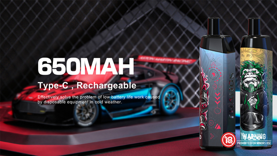 5000 Vloeibare 650mAh Batterij 20 van Rookwolken Beschikbare Vape Yuoto Thanos Mesh Coil 14ml E Hete Aroma's