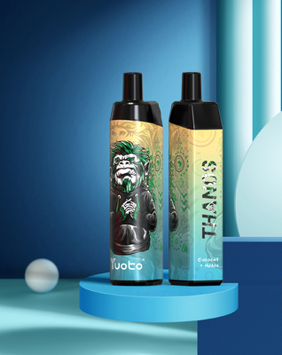 5000 Rookwolken Groothandel Wegwerp Vape met 14ml E-Liquid 650mAh Batterij Mesh Coil Ondersteuning Aanpassen