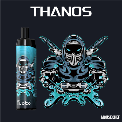 De Vapepeul Yuoto Thanos 5000 puft rol van het de Nicotine14ml E de Vloeibare 650mAh netwerk van fruitflavo navulbaar met Type C