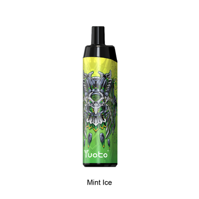 5000 Rookwolken Wegwerp Vape Rookaccessoires 14ml Ejuice 650mAh Batterij Mint Ice voor USA UK Spanje Duitsland Frankrijk