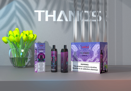 Aardbei Watermeloen Ijs 5000 Rookwolken Wegwerp Vape Pod Yuoto Thanos Mesh Coil 14ml Ejuice 650mAh Batterij uit China