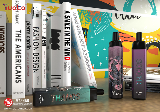 Aardbei Watermeloen Ijs 5000 Rookwolken Wegwerp Vape Pod Yuoto Thanos Mesh Coil 14ml Ejuice 650mAh Batterij uit China