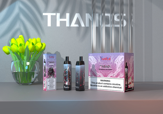 Wegwerp Vape Pod 5000 Rookwolken Bananensmaak Yuoto Thanos Mesh Coil 14ml Ejuice 650mAh Batterij Bulking China Fabriek