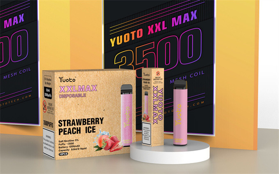9ml Juice Yuoto Beschikbare Vape, Xxl Max 3500 Rookwolken 5% Nic Salt E Sigaret
