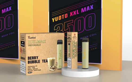Yuoto xxl Max 3500 Rookwolken aardbei watermeloen originele fabriek e sigaret 5% nitotion 9mle vloeistof