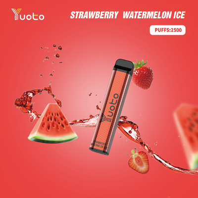 Watermeloen Ijs Wegwerp Vape Yuoto XXL 2500 Puffs E Sigaret met 7ml E-Liquid 1200mAh Batterij