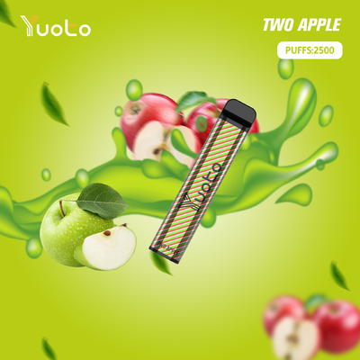Watermeloen Ijs Wegwerp Vape Yuoto XXL 2500 Puffs E Sigaret met 7ml E-Liquid 1200mAh Batterij