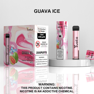 China Fabriek Groothandel Wegwerp Vape Pen met 7ml E-Liquid 1200mAh Batterij Aardbei Kiwi Ice