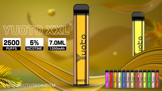 Groothandel Vape Pen 2022 Nieuw ontwerp wegwerpverdamper met laagste prijs 7ml E-vloeistof 1200mAh batterij Blueberry Ice
