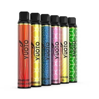 Yuoto Best Disposable Vape 2022 Peach Ice Luscious Groothandel Europa 3000 Rookwolken 50mg Nicotine