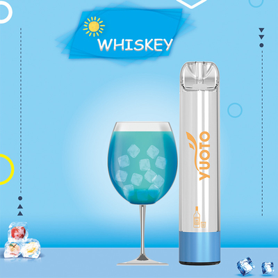 YUOTO shine pro 2000puffs wegwerp vape led Kleurrijke gloed 5.0ml sap en 850mAh
