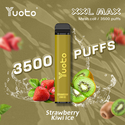 Fabriek Groothandel Wegwerp Vape Pen Yuoto XXL Max 3500 Rookwolken Mesh Coil 9ml E-Liquid 1200mAh Batterij