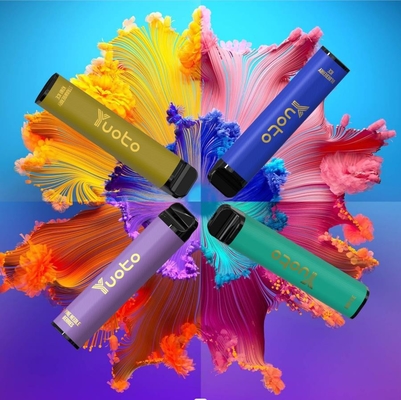 Yuoto XXL Max 3500 Rookwolken Wegwerp Vape Pen Shisha Waterpijp Vaporizer met 9 ml E-Liquid 1200 mAh Batterij Mesh Coil