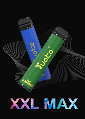 Yuoto XXL Max 3500 Rookwolken Wegwerp Vape Pen Shisha Waterpijp Vaporizer met 9 ml E-Liquid 1200 mAh Batterij Mesh Coil