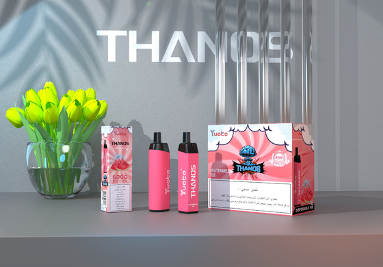 in het groot I vape u aan Thanos 5000 van de de Vernis650mah batterij van het Rookwolkstoven van de het netwerkrol de navulbare elektronische sigaret