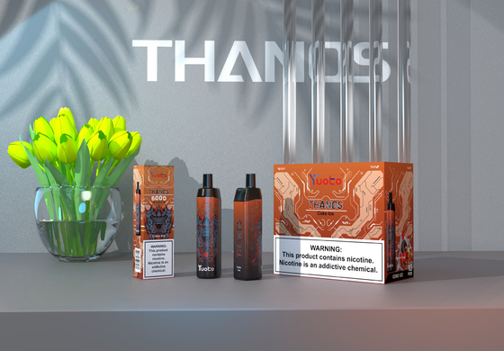 Yuoto Thanos 5000 de Pen van Rookwolkenvape, de Verstuiver van 14ML 650mAh Mesh Coil Type C