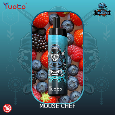 Yuoto Thanos 5000 de Pen van Rookwolkenvape, de Verstuiver van 14ML 650mAh Mesh Coil Type C