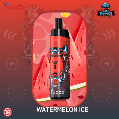 De Vapepeul Yuoto Thanos 5000 puft 5%-het netwerkrol van de Nicotine14ml E Vloeibare 650mAh Batterij navulbaar met Type C