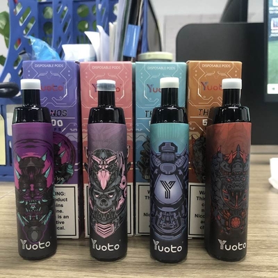 EGO 5000 Rookwolken Beschikbare Vape, de Rookwolkbar van Vaporiser van de Roestvrij staalpeul plus Apparaat