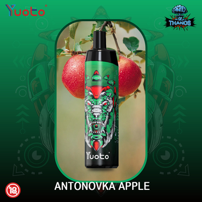 De beschikbare verstuiver5% Nicotine Yuoto Thanos 5000 puft Pen Hookah 14ML 650mAh Mesh Coil With Type C