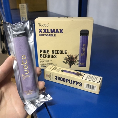 Van de Rookwolken Beschikbare Vape van fabrieks nieuwe Yuoto XXL MAXIMUM 3500 van de de Pijnboomnaald de bessenaroma's