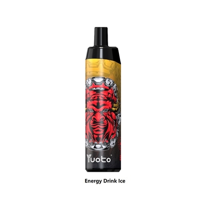 Yuoto Thanos 5000 puft de Beschikbare Elektronische van het de Drankijs van de Sigaretenergie Batterij van Mesh Coil 650mAh rohs