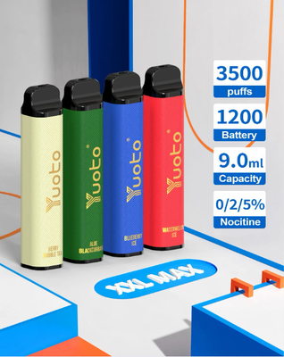 16 van de Rookwolken Beschikbare Vape 9.0ml E van Aroma'syuoto XXL het Maximum 3500 Sap 1200mAh
