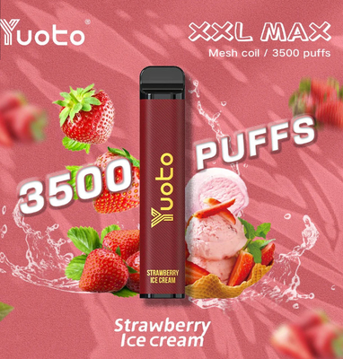 16 van de Rookwolken Beschikbare Vape 9.0ml E van Aroma'syuoto XXL het Maximum 3500 Sap 1200mAh