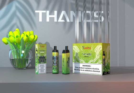 Yuoto Thanos 5000 de Pen van Rookwolkenvape, de Verstuiver van 14ML 650mAh Mesh Coil Type C