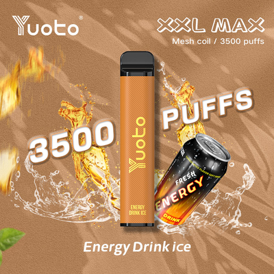 ODM Yuoto 3500 puft Vape-Bar 16 het Gemengde Sap van de Aromarohs 1200mAh Batterij 9ml E