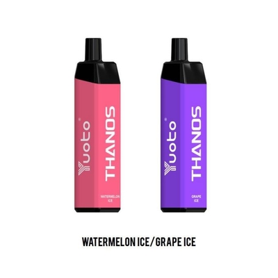 Puft het beschikbare e sap Vape 5000 van Yuotothanos msds het beschikbare ijs van de verstuiverdruif