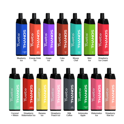 5000 ODM van de Rookwolken14ml RoHs Beschikbaar Vapes 650mAh Batterij OEM 18 Gemengd Aroma