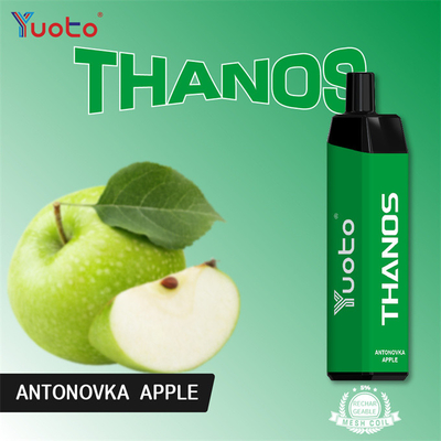 14ml Yuoto Thanos 5000 Navulbaar Batterijtype C van Rookwolken Beschikbaar Vape 650mAh