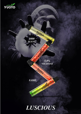 De Bovenkant van de V.S. verkoopt van de de Sigaren Elektronische Sigaret van Yuoto Heerlijke 3000puffs de Beschikbare E Rookwolk Vape Pen Electric Cigarette Pod