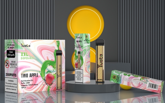 Yuoto Xxl 2500 puffs wegwerp vape alternatieven rookapparaat