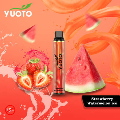 Beschikbare Vape-Peuluitrusting 3000 van de Rookwolk50mg Nicotine de Heerlijke niet Navulbare 8.0ml Eliquid China In het groot Fabriek van Yuoto