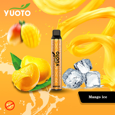 Beschikbare Vape-Peuluitrusting 3000 van de Rookwolk50mg Nicotine de Heerlijke niet Navulbare 8.0ml Eliquid China In het groot Fabriek van Yuoto
